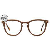 Walnut // Blue Light Clear Lens